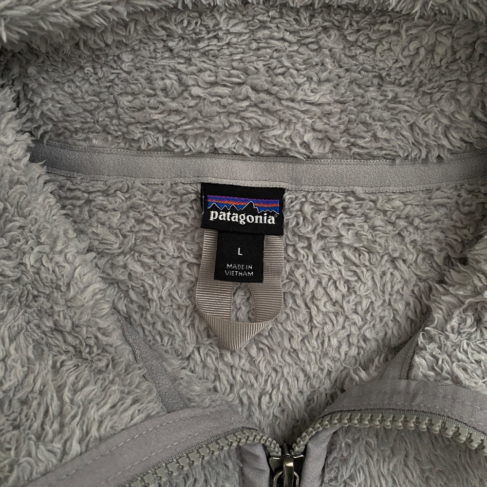 Patagonia Women's Los Gatos 1/4-Zip Pullover Gray Size L - Picture 3 of 4